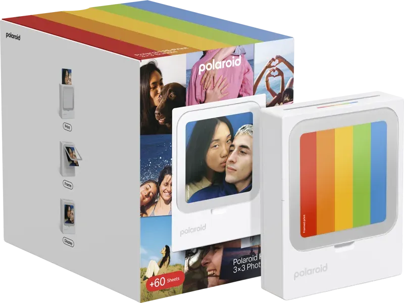 Polaroid Hi-Print 3x3 Pocket printer + 60 sheets
