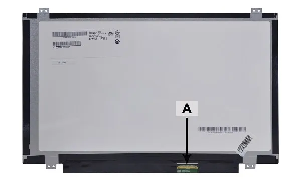 2-Power náhradní LCD panel pro notebook 14.0 WXGA HD 1366x768 LED matný 40pin