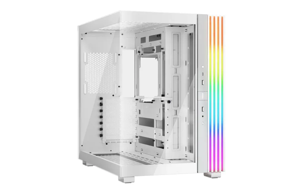 Be quiet! skříň LIGHT BASE 600DX / ATX / ARGB pásek / až 10 fan / 2xUSB / USB-C / panoramatická / bílá