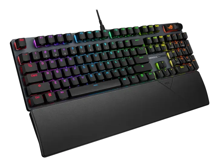ASUS klávesnice ROG STRIX SCOPE II X, mechanická, drátová, ROG NX Snow V2, US