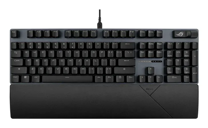 ASUS klávesnice ROG STRIX SCOPE II X, mechanická, drátová, ROG NX Snow V2, US
