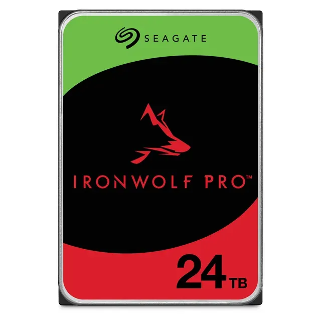 Seagate IronWolf PRO, NAS HDD, 24TB, 3.5", SATAIII, 512MB cache, 7.200RPM