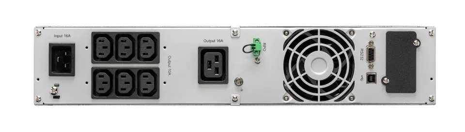 Eaton 9E3000IR, UPS 3000VA / 2700W, LCD, ON-LINE, rack 2U ( možno dokoupit 9EEBM72R )