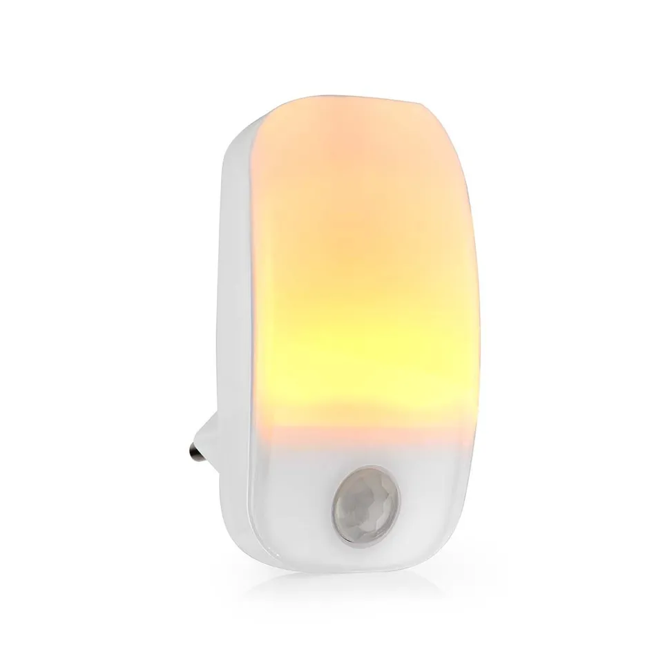Nedis LNLW10WT- LED Noční Světlo do Zásuvky | Pohybový senzor | Denní / noční se