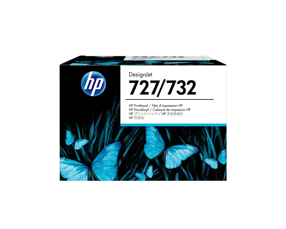HP B3P06A hlava č. 727 šestibarevná (DesignJet T1500, T920, T2500)