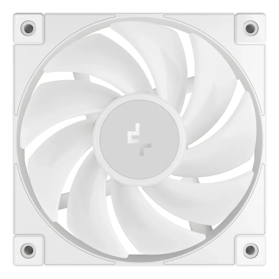 DEEPCOOL Ventilátor FD12 ARGB WH 3v1, 3x120mm, ARGB, bílá