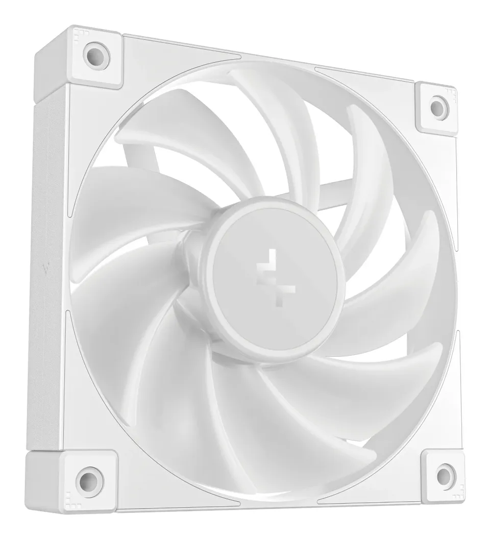 DEEPCOOL Ventilátor FD12 ARGB WH 3v1, 3x120mm, ARGB, bílá