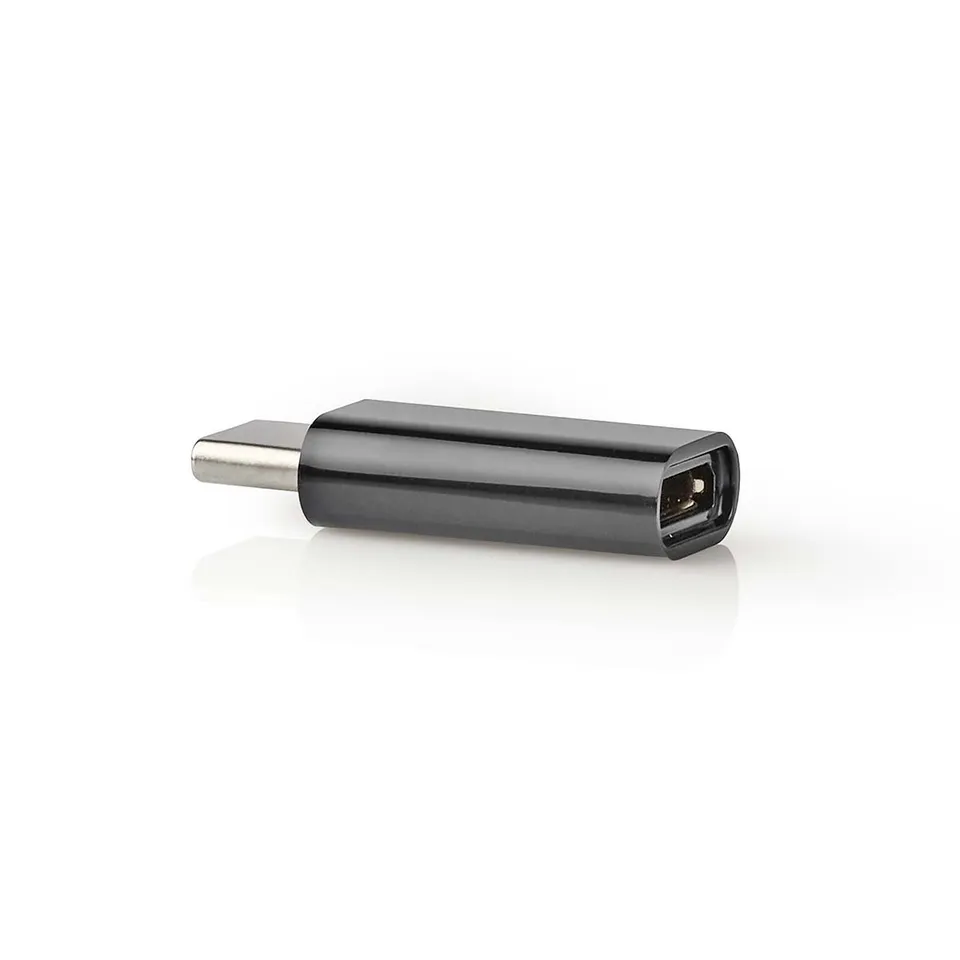 Nedis CCGB60910BK - USB-C Adaptér| USB 2.0 | USB-C Zástrčka | USB Micro-B Zásuvk