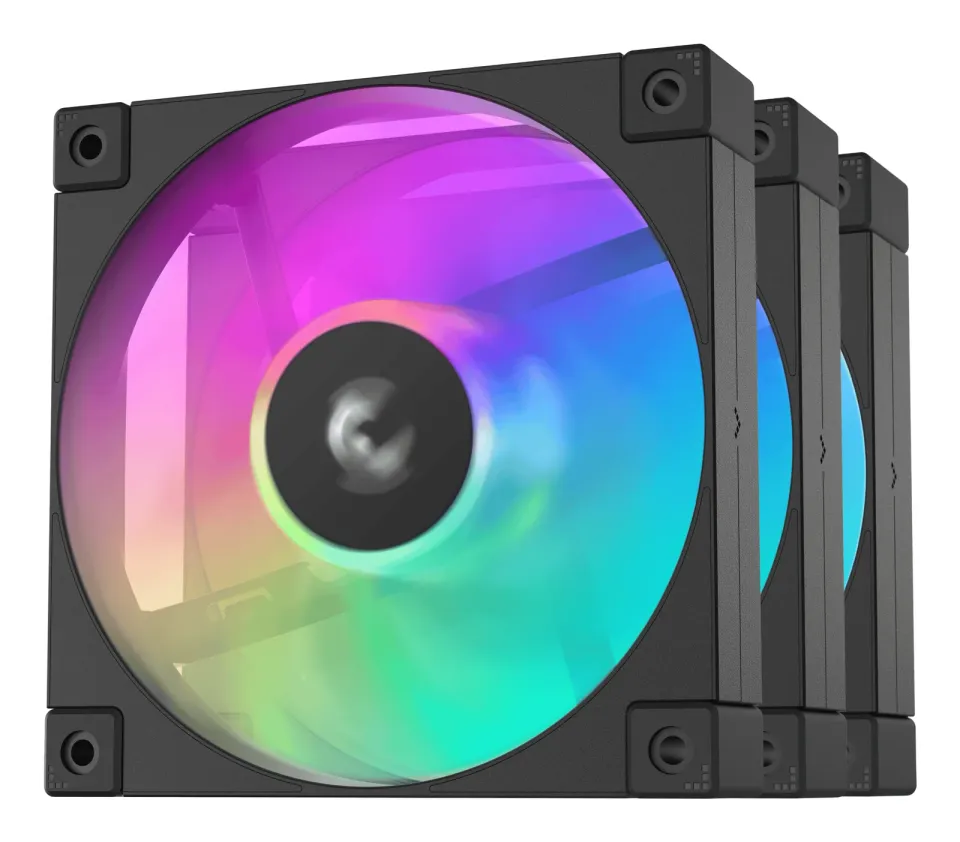 DEEPCOOL Ventilátor FD12 ARGB 3v1, 3x120mm, ARGB, černá