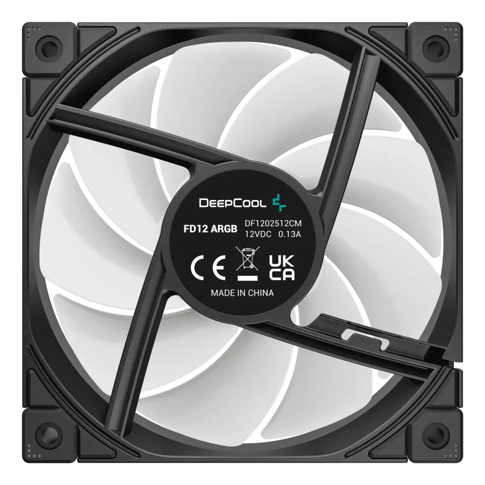 DEEPCOOL Ventilátor FD12 ARGB 3v1, 3x120mm, ARGB, černá