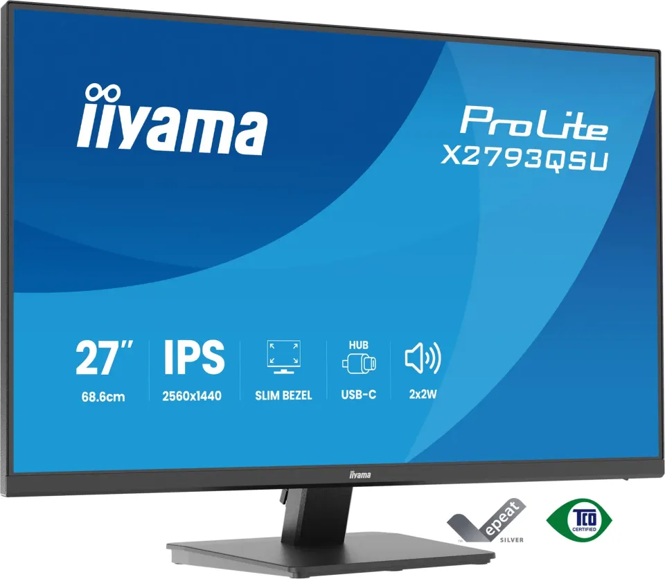 iiyama ProLite/X2793QSU-B1/27"/IPS/QHD/75Hz/1ms/Černá/3R