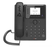 Poly CCX 350 firemní multimediální telefon, Microsoft Teams, PoE