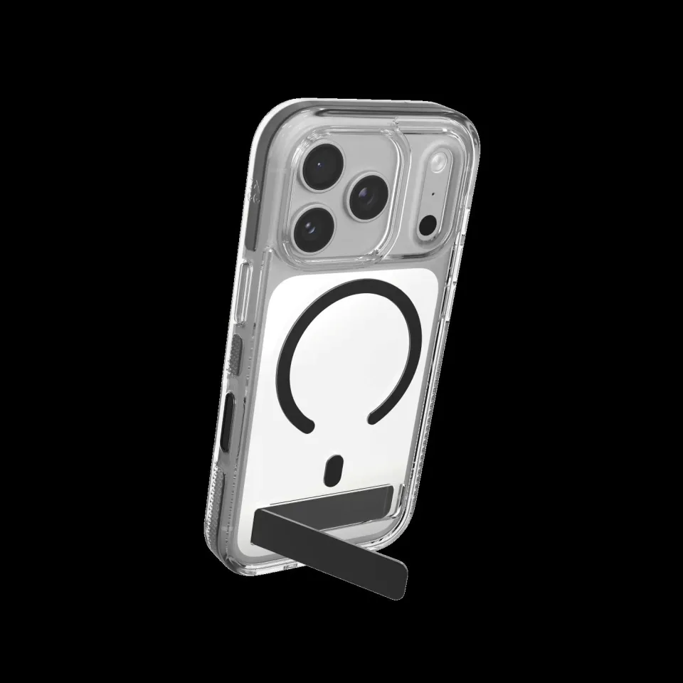 Case Santa Cruz with Kickstand and Camera Button Cover for Apple iPhone 18 Pro / 17 Pro - Black