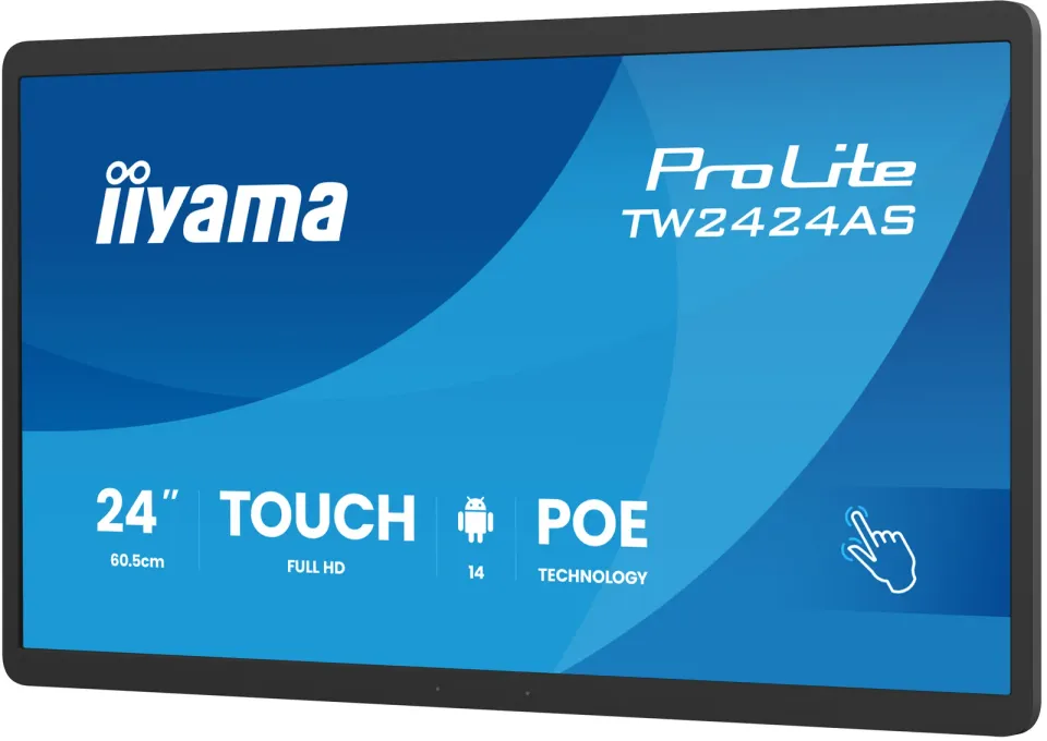 24" iiyama TW2424AS-B3P:IPS,FHD,Android