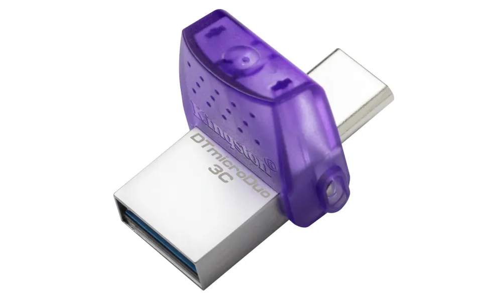 KINGSTON DataTraveler MicroDuo3C 64GB USB3.2 flash drive s OTG (konektor Type-A a konektor Type-C USB)