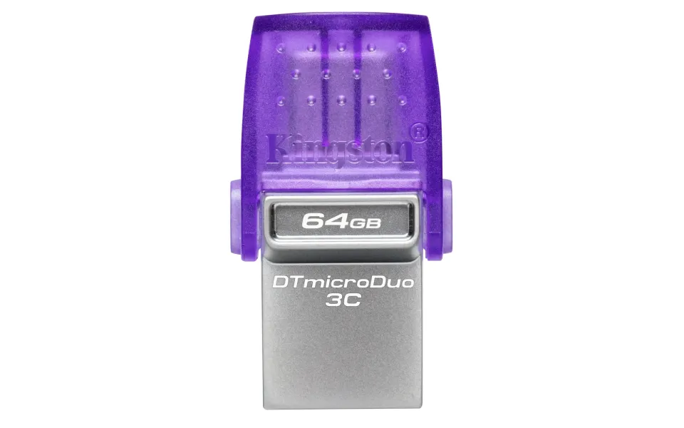KINGSTON DataTraveler MicroDuo3C 64GB USB3.2 flash drive s OTG (konektor Type-A a konektor Type-C USB)
