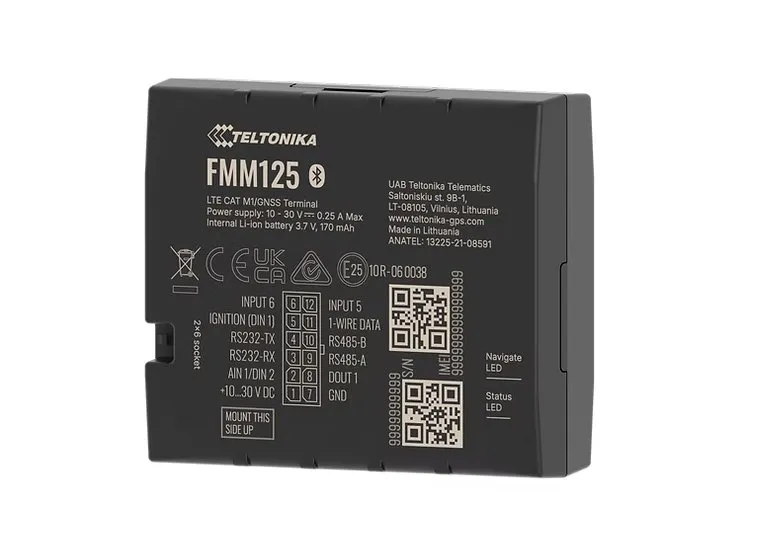 TELTONIKA TELEMATICS FMM125 – univerzální sledovací zařízení s podporou 4G LTE C