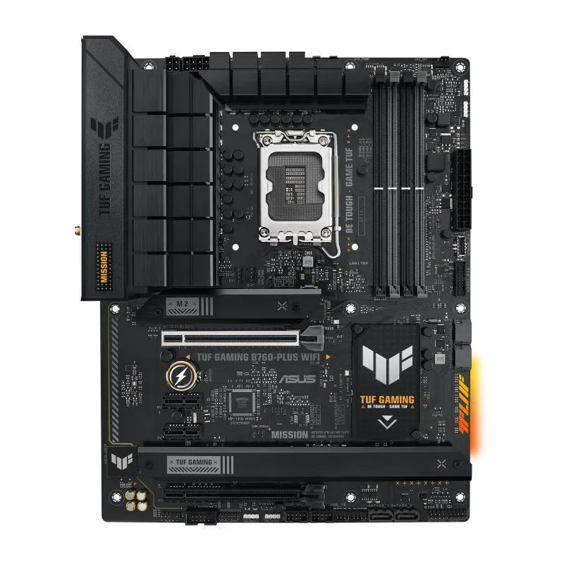 ASUS MB Sc LGA1700 TUF GAMING B760-PLUS WIFI, Intel B760, 4xDDR5, 1xDP, 1xHDMI, WI-FI, (Bez příslušenství)