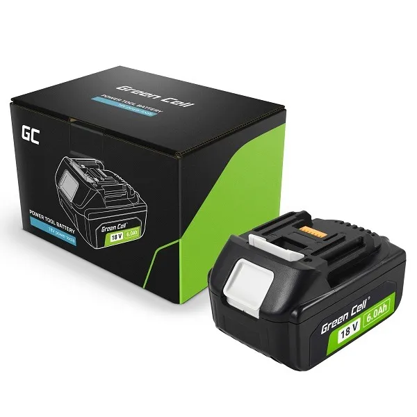 Green Cell BL1860 battery for Makita LXT 18V 6Ah power tools