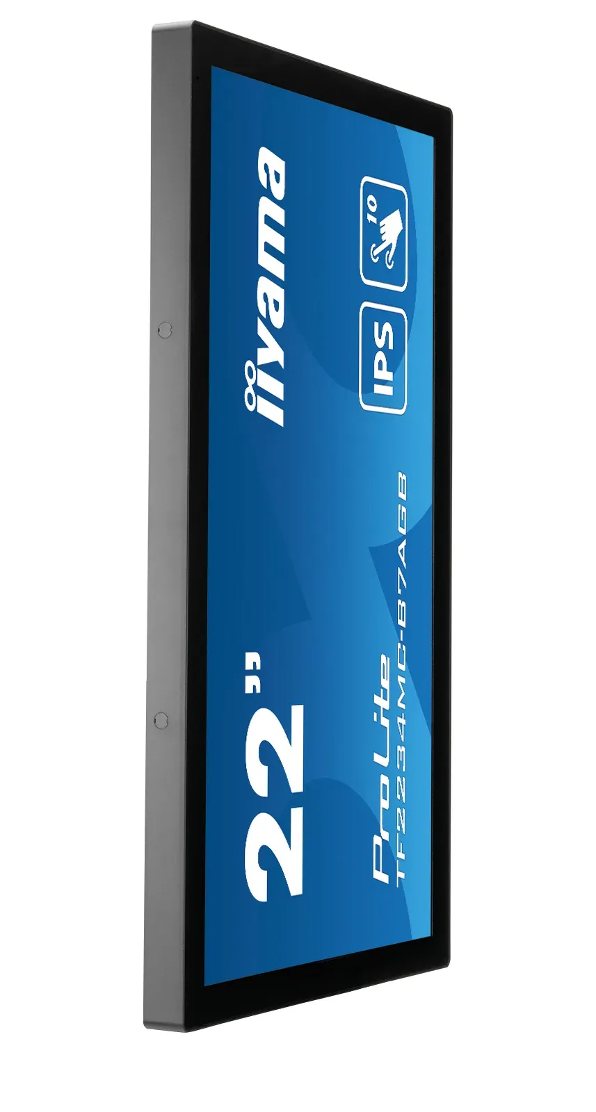 22" iiyama TF2234MC-B7AGB: IPS, FullHD, capacitive, 10P, 350cd/m2, VGA, HDMI, DP, IP65, černý