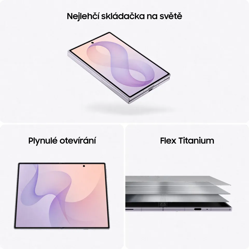 Samsung Galaxy Z Fold 8/12GB/256GB/Lavender