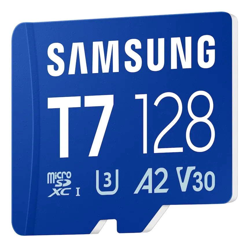 Samsung micro SD karta T7 - 128GB + USB adaptér