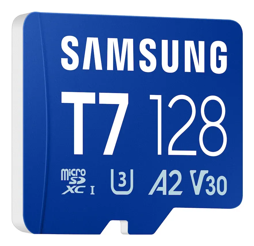 Samsung micro SD karta T7 - 128GB + USB adaptér