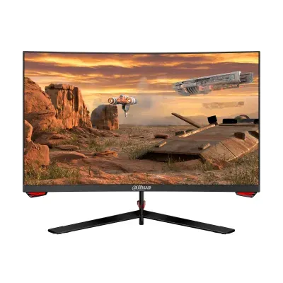 DAHUA 24" LED LM24-E230C/ herní/ VA panel/ 1920x1080 (FHD)/ 3000:1/ 1ms/ 250 cd/m2/ HDMI/ DP/ VESA 75x75/ černý