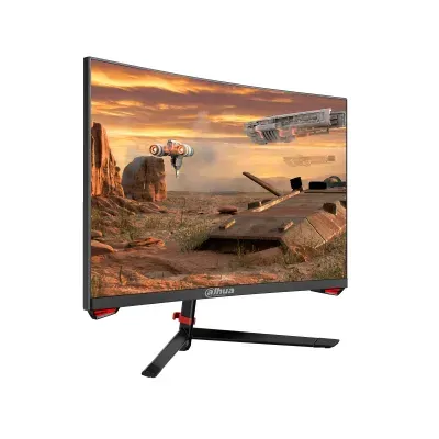 DAHUA 24" LED LM24-E230C/ herní/ VA panel/ 1920x1080 (FHD)/ 3000:1/ 1ms/ 250 cd/m2/ HDMI/ DP/ VESA 75x75/ černý