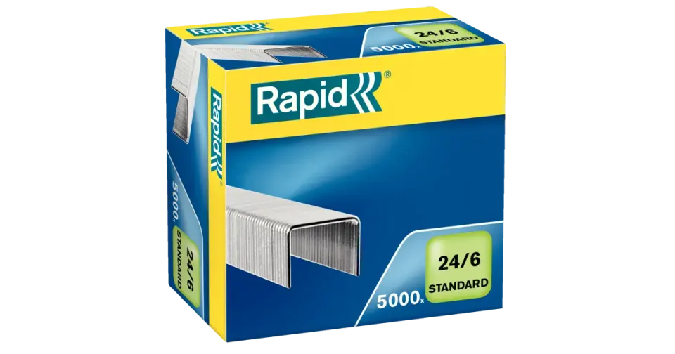 Rapid drátky Standard 24/6, 5000 ks