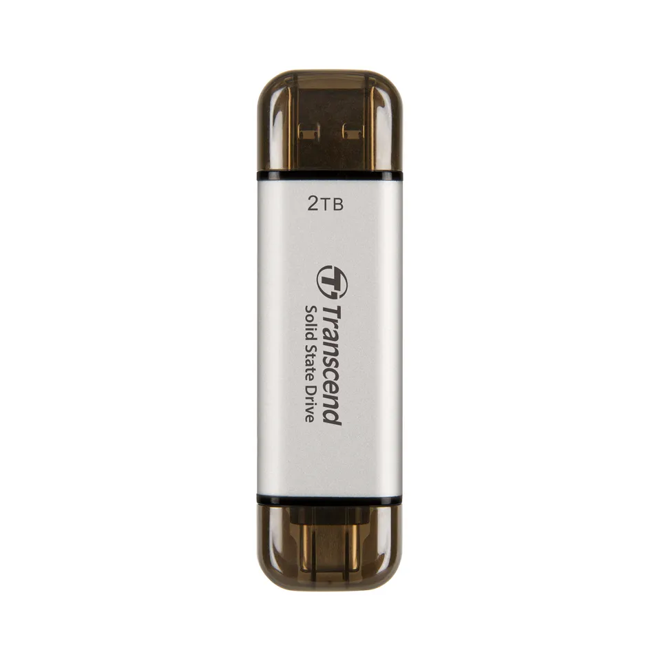Transcend ESD310S 2TB, External SSD, USB 10Gbps, Type C/A