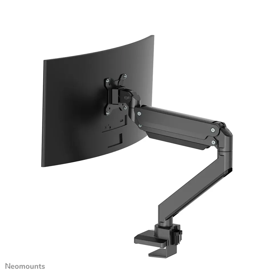 Neomounts Select NM-D775BLACKPLUS/Držák zakřiv. displeje/na stůl/10-49"/svorka/VESA 100X100/nosn. 10kg/plyn. píst/černý