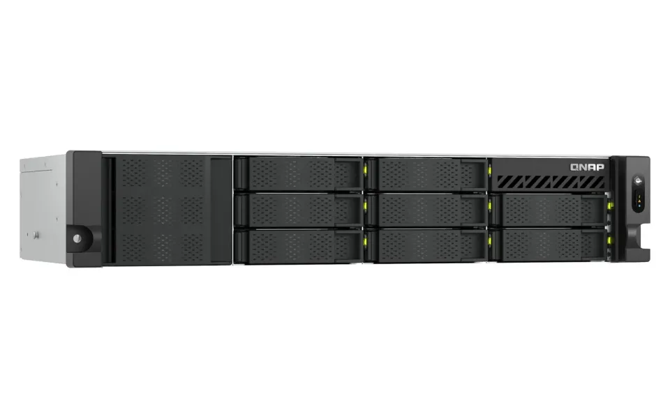 QNAP TS-h1073BXeU-RP-8G (Ryzen V1780B, ZFS, 8GB RAM, 8x SATA + 2x E1.S, 2x 2,5GbE, 2x 10GbE)