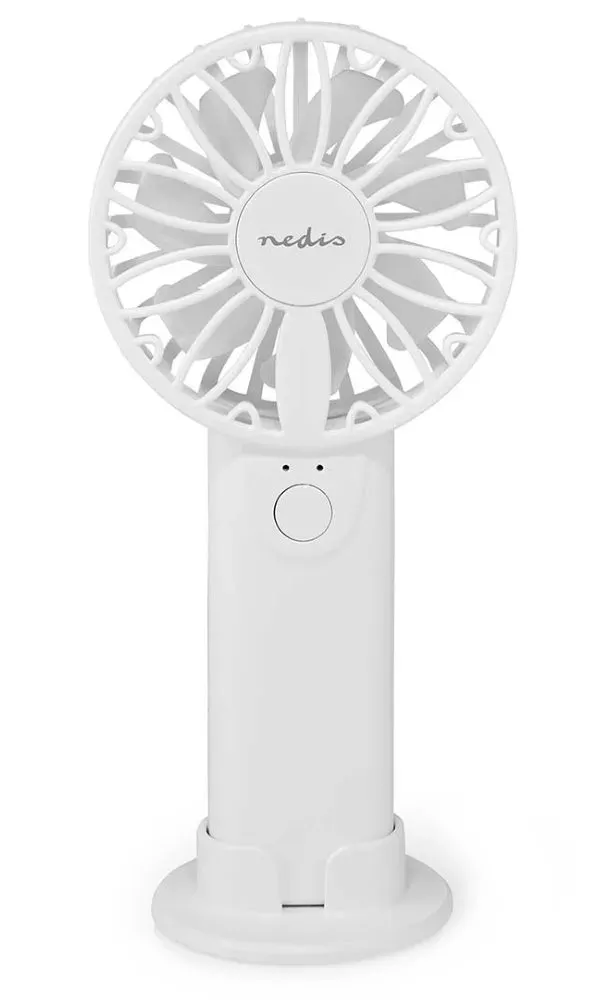 Nedis FNHH1WT - Ruční Ventilátor | 60 mm | 2-Rychlostní | Bílá
