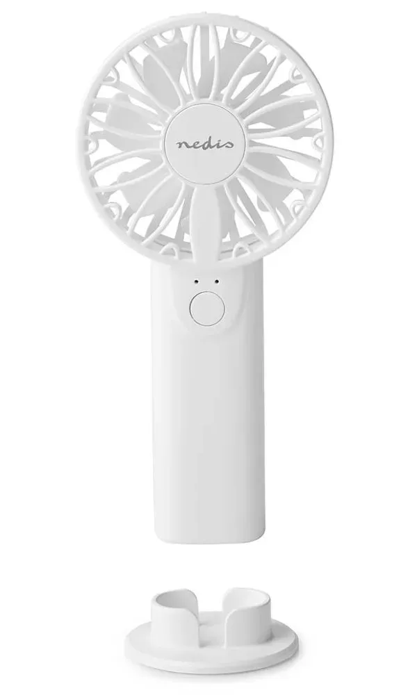 Nedis FNHH1WT - Ruční Ventilátor | 60 mm | 2-Rychlostní | Bílá