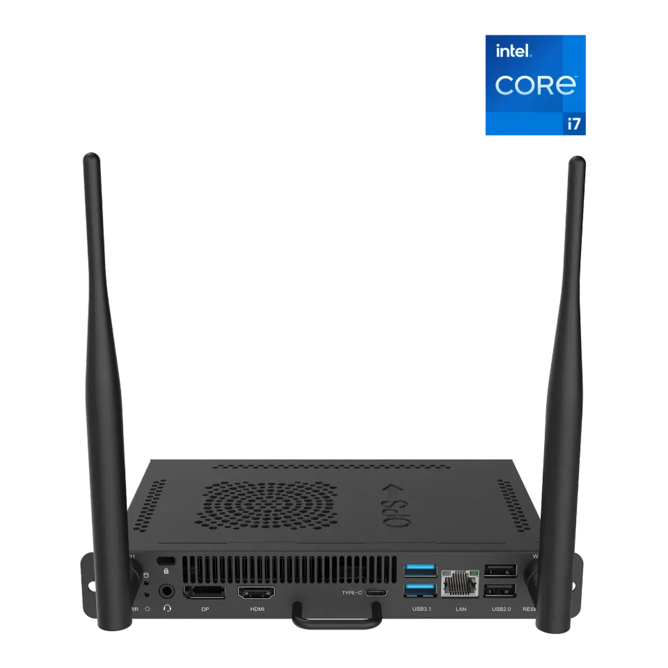 BenQ TEY41 OPS / I7 12th gen. / WIN 11 trial version/8GB/256BGB PDP TEY41 BLACK