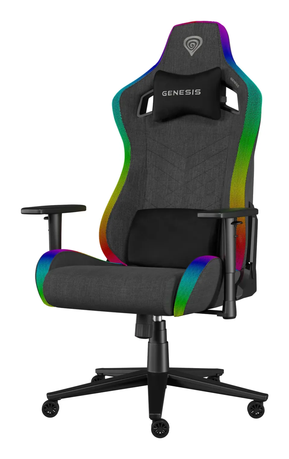 Herní křeslo Genesis TRIT 660, RGB, Šedé
