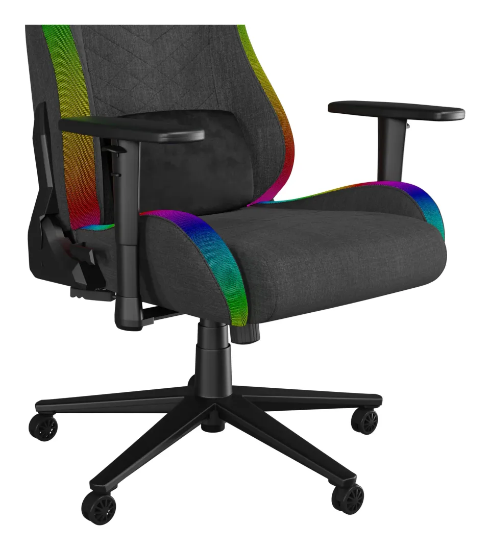 Herní křeslo Genesis TRIT 660, RGB, Šedé