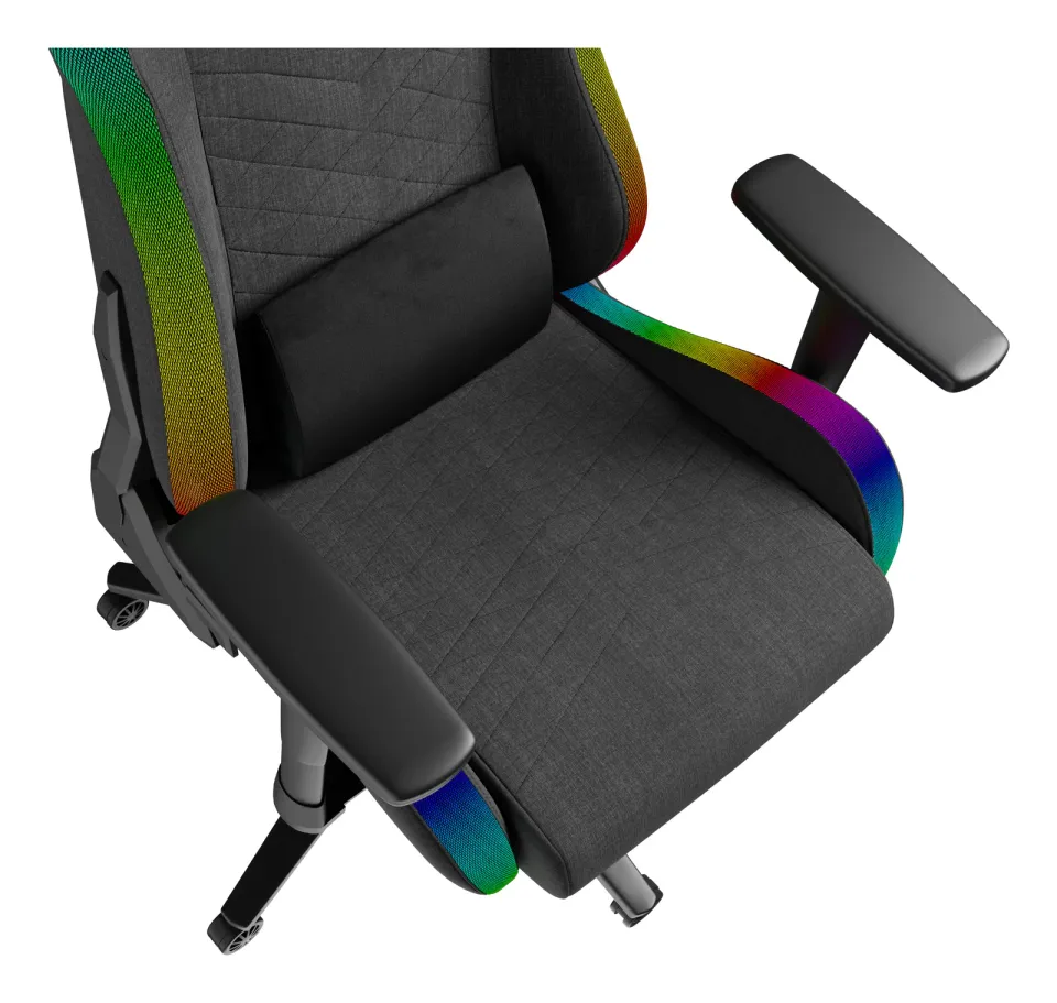 Herní křeslo Genesis TRIT 660, RGB, Šedé
