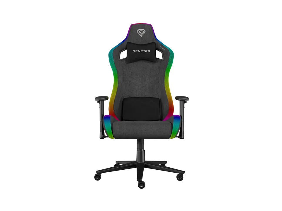 Herní křeslo Genesis TRIT 660, RGB, Šedé
