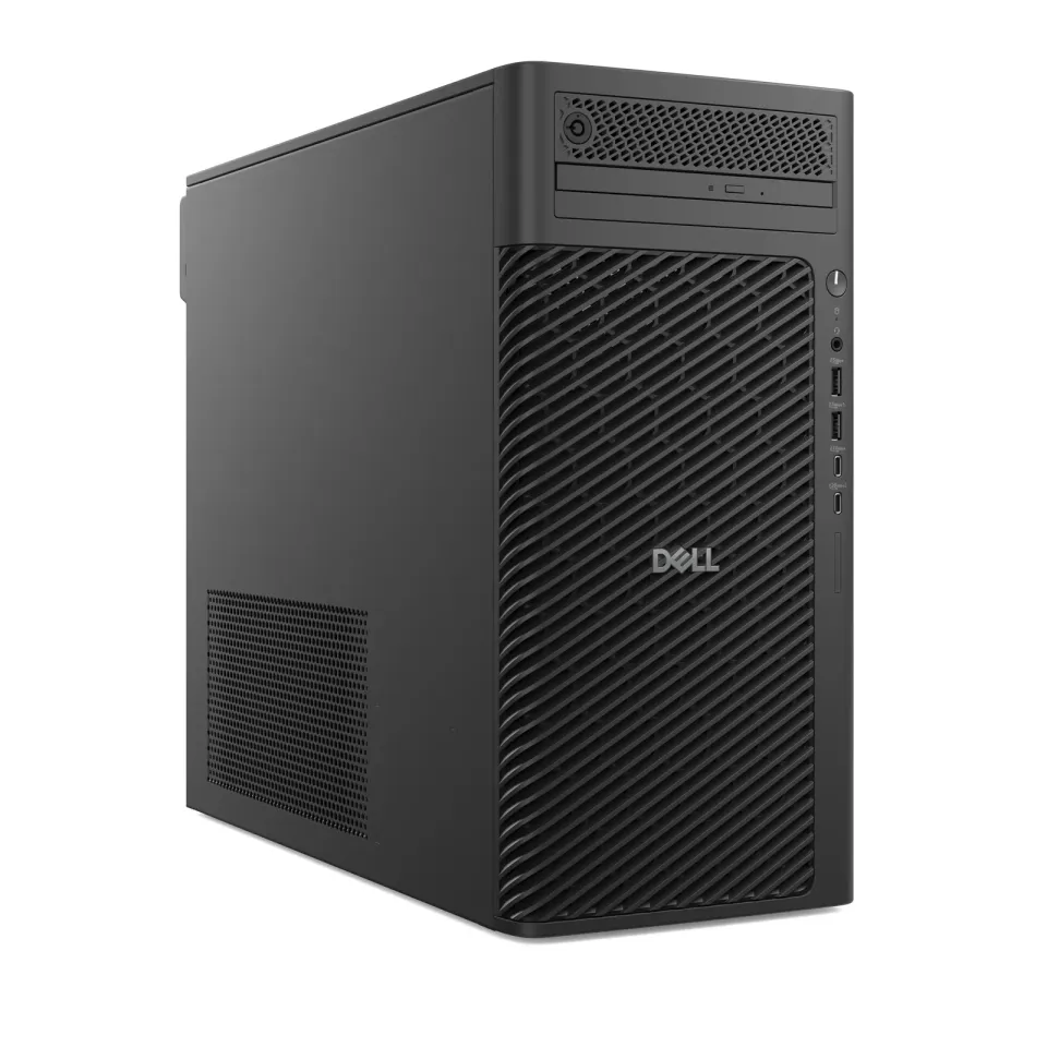 DELL PC Pro Max Tower T2 FCT2250/1500W/TPM/U9-285/32GB/1TSSD/Integrated/vPro/Kb/Mouse/W11 Pro/3Y PS NBD