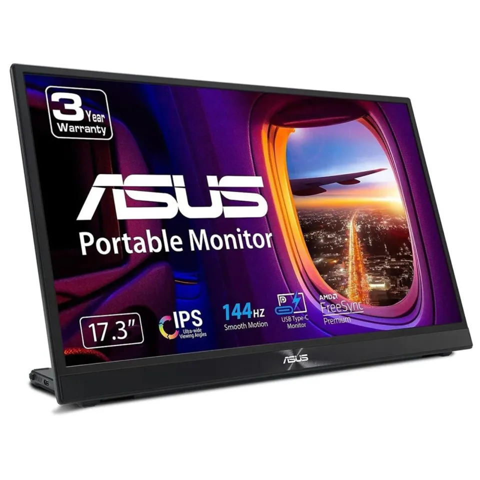 ASUS ZenScreen/MB17AHG/17,3"/IPS/FHD/144Hz/5ms/Black/3R
