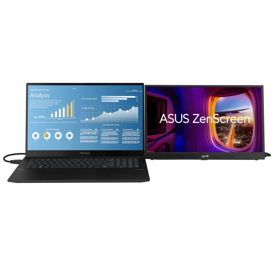 ASUS ZenScreen/MB17AHG/17,3"/IPS/FHD/144Hz/5ms/Black/3R