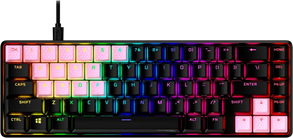 HyperX PNK Rubber Gaming Accessory Kit-US - Příslušenství ke klávesnici