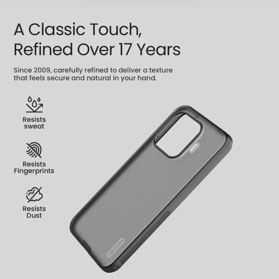 Nillkin Super Frosted PRO Zadní Kryt pro Xiaomi 17T Pro Black