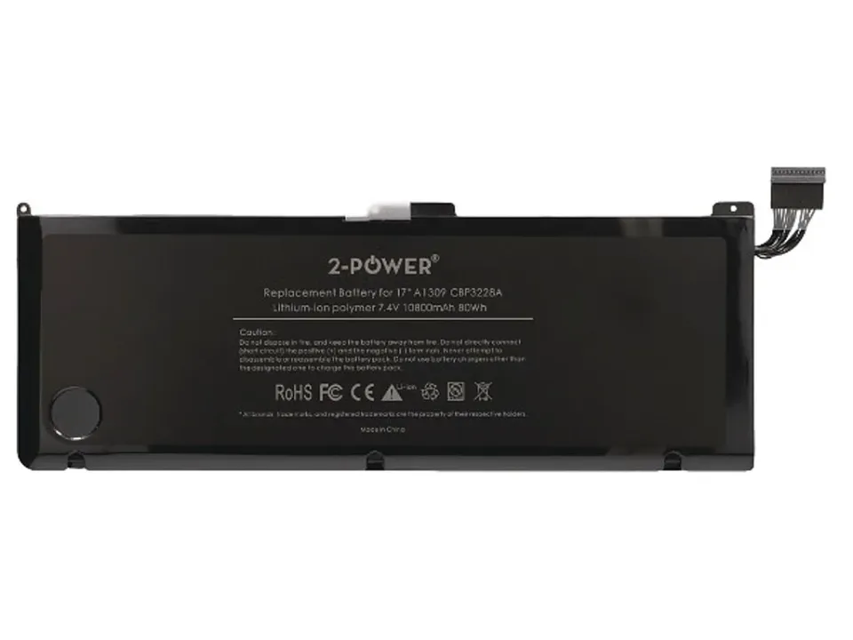 2-Power baterie pro APPLE MacBook 17, 7,4V, 11200mAh,