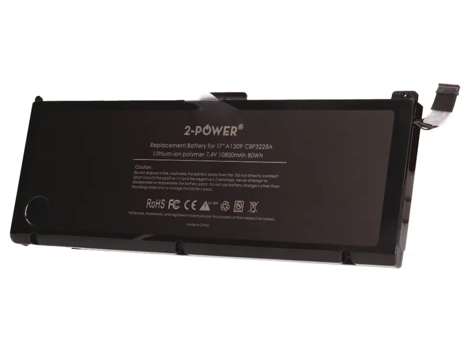 2-Power baterie pro APPLE MacBook 17, 7,4V, 11200mAh,
