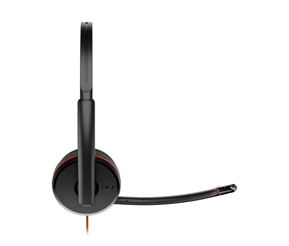 Poly Blackwire 3220 náhlavní souprava, USB-C/A adaptér, stereo (bulk)