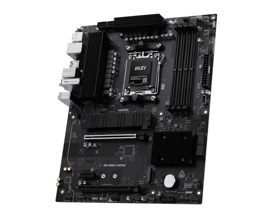 MSI MB Sc AM5 PRO B850-S WIFI6E, AMD B850, 4xDDR5, WiFi, 1xHDMI, 1xDP, ATX
