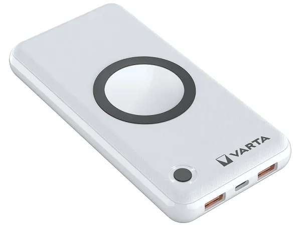 AVACOM Powerbanka VARTA 57908 15000mAh USB-C PD vstup a výstup, bezdrátové nabíj